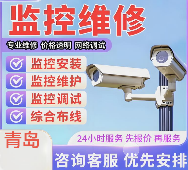 監(jiān)控系統(tǒng)攝像頭安裝，維修上門